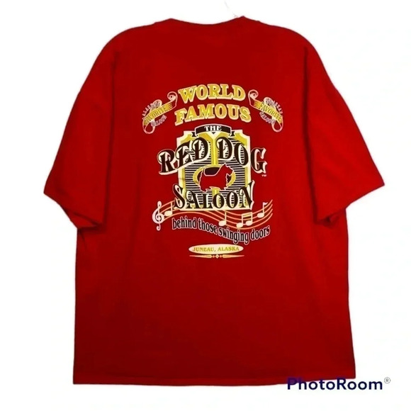RED Dog Saloon T-shirt from Juneau, Alaska. - Picture 1 of 8